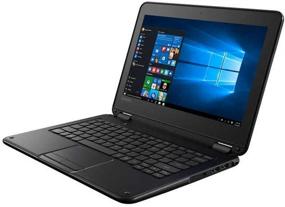 img 2 attached to 🖥️ Новый флагманский бизнес-ноутбук/планшет Lenovo 300e 2 в 1 2019 года, 11,6" HD IPS сенсорный экран, Intel Celeron Quad-Core N3450 до 2,2 ГГц, 4 ГБ DDR4, 64 ГБ eMMC, Windows 10 S/Pro - выберите предпочтительный флеш-накопитель