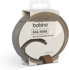 img 3 attached to 👜 Bobino Bag Hook: Securely Hang on Table or Clip to Chair in Slate finish
