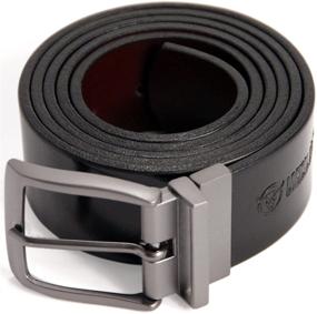 img 1 attached to 👔 Premium Reversible Men's Belt by Logical Leather