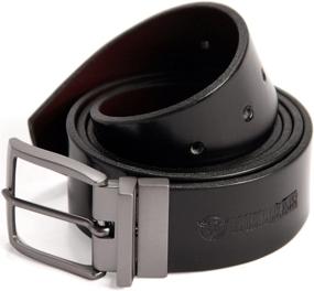 img 3 attached to 👔 Premium Reversible Men's Belt by Logical Leather