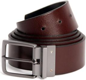 img 2 attached to 👔 Premium Reversible Men's Belt by Logical Leather