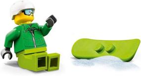 img 2 attached to 🏂 LEGO City Snowboarder Minifigure: Conquer the Snowy Slopes!