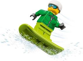 img 3 attached to 🏂 LEGO City Snowboarder Minifigure: Conquer the Snowy Slopes!