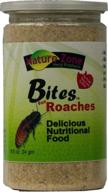 nature zone bites roach fine ground food: ultimate nutrition for your insect pets, 8.5 oz логотип