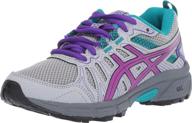 introducing asics kid's gel-venture 7 gs: high-performance running shoes for active kids logo