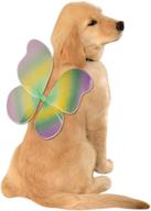 🧚 enchant your pet with rubies mardi gras fairy wings" logo
