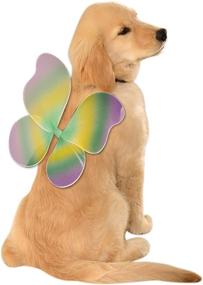 img 2 attached to 🧚 Enchant Your Pet with Rubies Mardi Gras Fairy Wings"