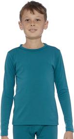 img 4 attached to Rocky Thermal Crewneck Underwear T Shirt