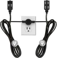 💡 twin power strip with extension cord - ideal for industrial electrical needs logo