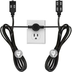 img 4 attached to 💡 Twin Power Strip with Extension Cord - Ideal for Industrial Electrical Needs