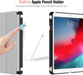 img 1 attached to Fintie Built Apple Pencil Holder Tablet Accessories