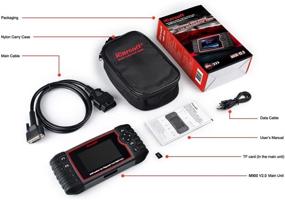 img 1 attached to 🚗 iCarsoft Auto M900 V2.0 Mercedes-Benz Diagnostic Scan Tool: Advanced Sprinter Scanner and Smart Code Reader for Airbag Scan, Oil Reset, and More