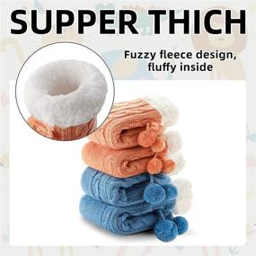 img 1 attached to Slipper Thicken Thermal Non Skid Children