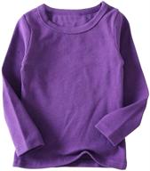 niyage toddler comfort sleeve t-shirt for girls' clothing in active wear logo