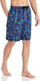 img 4 attached to 🩳 Dumoldpa Boys Swim Trunks Teen's Sportwear Quick-Dry Board Shorts with Mesh Lining, Beach Printed Shorts Swimwear