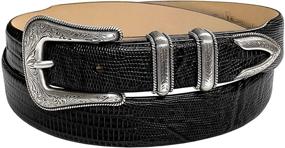 img 4 attached to 👔 Exquisite Brenton Italian Calfskin Designer Western Men's Accessories and Belts: Elevate Your Style Game