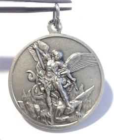 img 3 attached to Saint Michael Archangel Silver Medal