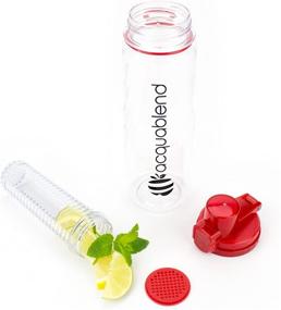 img 3 attached to 🍓 Acquablend Premium Sports 25oz Flip Top Fruit Infused Water Bottle: Enhance Your Active Lifestyle with our Introductory Recipe E-Book!