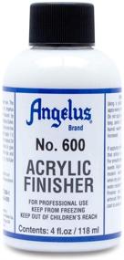 img 1 attached to 🎨 Enhance Your Art with Angelus 600 Acrylic Finisher, 4 oz.: Durable, Versatile & High-Quality!