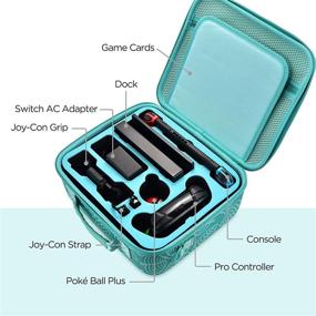 img 2 attached to Diocall Nintendo Switch Travel Case: Ultimate Protection for Switch OLED 2021