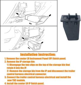 img 1 attached to Модуль управления тормозами прицепа In-Dash FL3Z-2C006-AA для 🚛 Fo-rd F150 2015-2020 с FL3Z-19H332-AA JL3Z-19H332-AA JL3Z2C006AA от GELUOXI