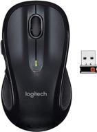 logitech m510 wireless mouse-black (renewed): enhanced performance and value for tech enthusiasts logo