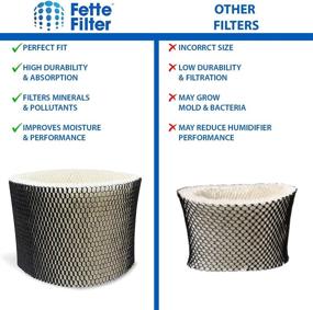 img 1 attached to 🌬️ Fette Filter - Holmes Compatible Humidifier Filter HWF75, HWF75CS, HWF75PDQ-U - Pack of 2