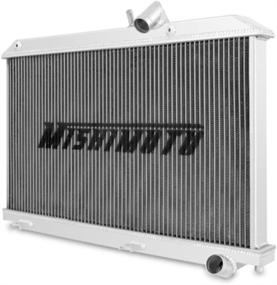img 3 attached to 🚗 Mishimoto MMRAD-RX8-04 Performance Aluminum Radiator for Mazda RX-8 2004-2011: High Efficiency Cooling Solution