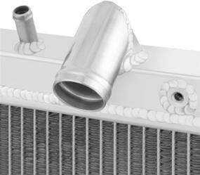 img 2 attached to 🚗 Mishimoto MMRAD-RX8-04 Performance Aluminum Radiator for Mazda RX-8 2004-2011: High Efficiency Cooling Solution