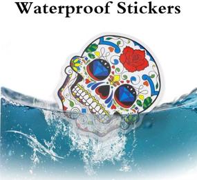 img 1 attached to Stickers Waterproof Skateboard Decoration Luggage Laptop Accessories