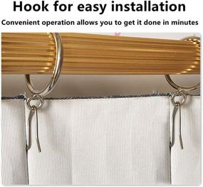 img 1 attached to 🔩 High Performance Offset Drapery Hooks by Graber