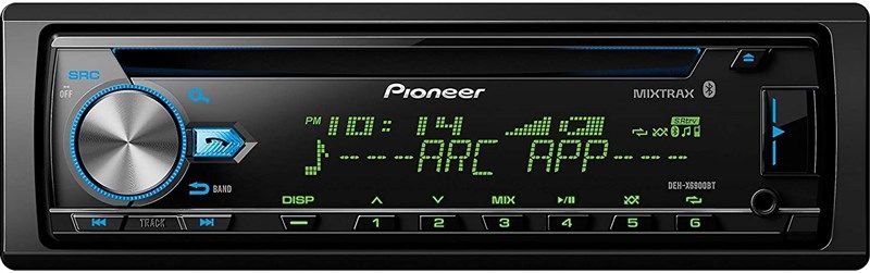 pioneer deh x6900bt vehicle digital receivers logo