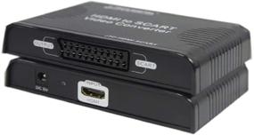 img 4 attached to 📺 J-Tech Digital JTD-HDMI-SCART Премиум Качество HDMI в SCART Видео Конвертер Адаптер Downscaler для SCART ТВ Проектор HDMI1.3 HDCP - 1080p