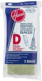 img 4 attached to 🧹 Hoover 4010005D Type D Vacuum Bags - Pack of 3