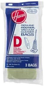 img 2 attached to 🧹 Hoover 4010005D Type D Vacuum Bags - Pack of 3