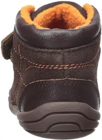 img 2 attached to Chocolate Pediped Bootie Shoes and Boots for Infant and Toddler Boys