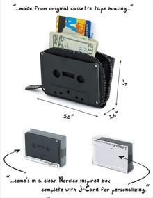 img 2 attached to FYDELITY Leather Cassette Wallet: The Perfect Men's Accessory for Wallets, Card Cases & Money Organizers