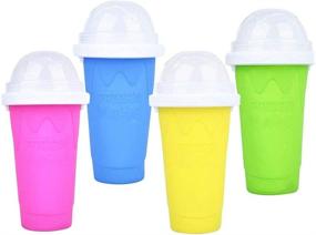 img 1 attached to 🥤 Portable Cooling Milkshake - Smoothie Squeeze Pro