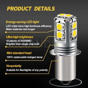 img 3 attached to 🔦 Ruiandsion Flashlight P13 5S Replacement: Non Polarity Industrial Electrical - Find the Perfect Upgrade!