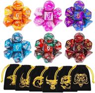 🎲 unleash your imagination with qmay dnd dice set: the ultimate rpg experience logo