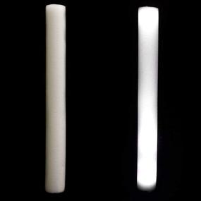 img 3 attached to 💡 6 Pack of LED Supreme Foam Stick Batons - Illuminate Weddings, Concerts, and Parties - White