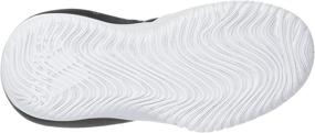 img 1 attached to 🏀 Stylish and Dynamic: Adidas Crazy Basketball Black Light Girls' Shoes