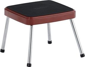 img 4 attached to COSCO Stylish Retro Step Stool - Red, One Pack - A Perfect Blend of Nostalgia and Functionality