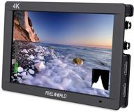 📺 feelworld fw703: 7 inch ips 3g sdi 4k hdmi dslr monitor - full hd 1920x1200 on camera field monitor with histogram - ideal for stabilizer cameras rig logo