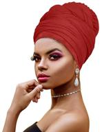 повязка на голову novarena stretch african headwrap colours логотип