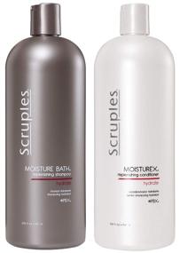 img 1 attached to 🚿 Scruples Moisture Bath Shampoo & Moisturex Conditioner (33.8oz) - Enhanced Moisturizing Hair Care Set