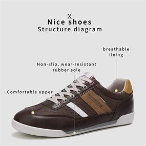 img 1 attached to AX BOXING Sneakers Breathable Numeric_10 Men's Shoes for Fashion Sneakers