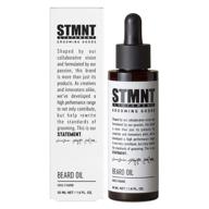 🧔 stmnt grooming goods beard oil: silicone free, moisturizing formula with natural oils - 1.7 oz logo