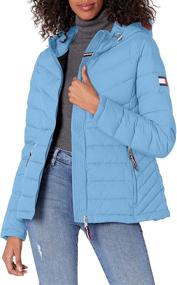 img 3 attached to Tommy Hilfiger Womens Stretch Packable Women's Clothing for Coats, Jackets & Vests