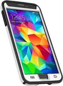 img 3 attached to Чехол Speck Products CandyShell Plus для Samsung Galaxy S5 – белый/черный с защитным экраном и пленкой для экрана